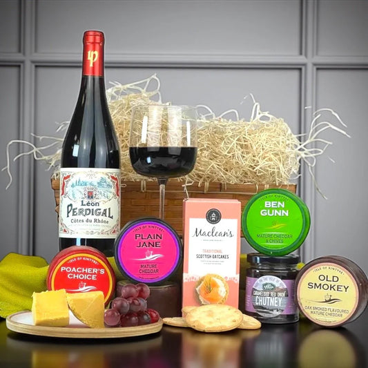 Cheese and Wine Hamper