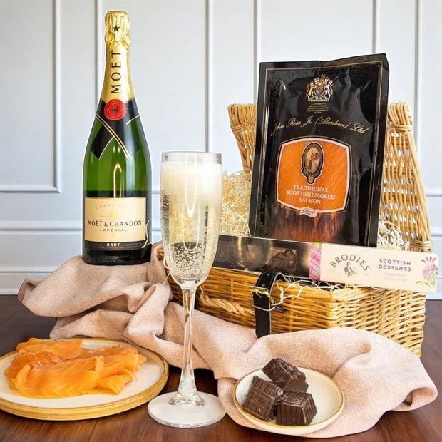 Thank you gift hamper with gourmet snacks, sweet treats and artisan food gifts