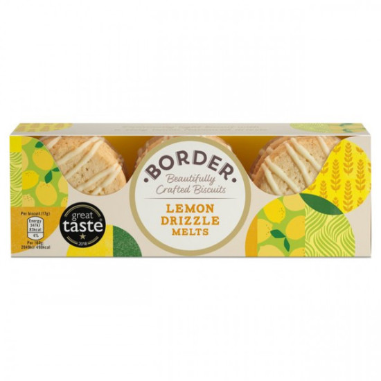 Border Biscuits Lemon Drizzle Melts Border Biscuits Lemon Drizzle Melts