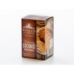 Coconut Rounds Biscuits Wooleys Arran 170g